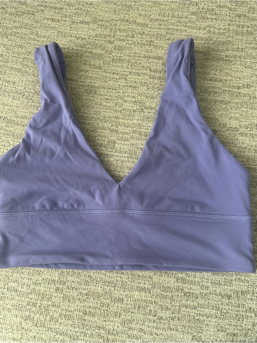 lululemon athletica Lavender V-Neck Sports Bralette
